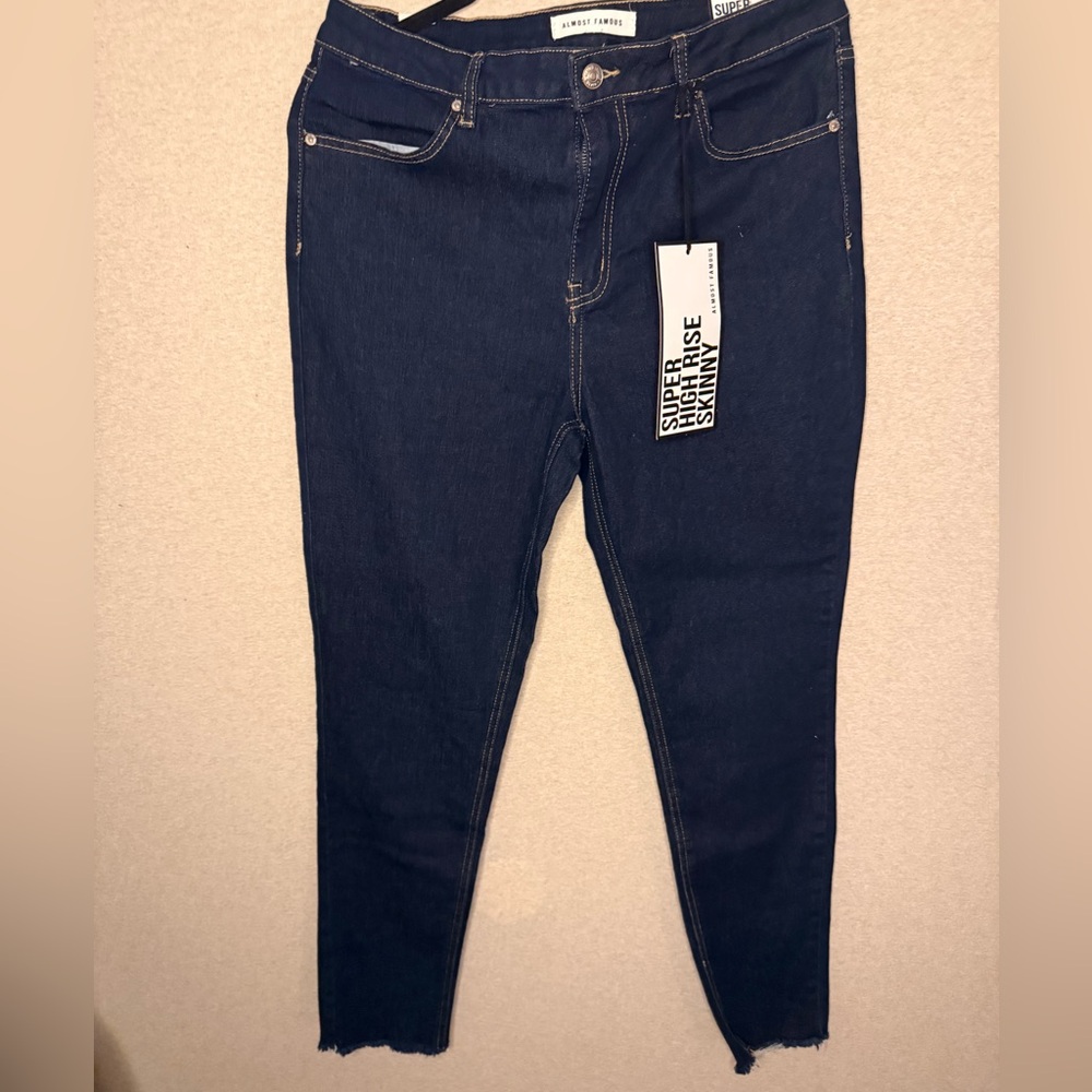 Almost Famous Dark Blue Skinny Jeans
